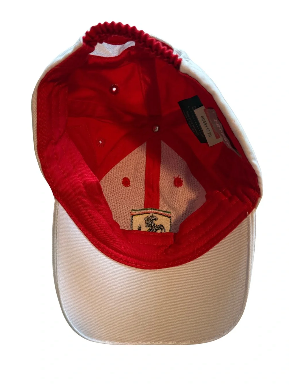 Vintage Kids Scuderia Ferrari Adjustable Baseball Cap OS
